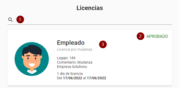 Licencias